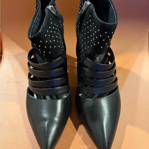 Rebecca Minkoff Black Studded Heels